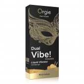 Съедобный гель Dual Vibe Pina Colada с эффектом вибрации и вкусом коктейля пина колада - 15 мл. - ORGIE - купить с доставкой в Сыктывкаре