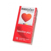 Презервативы Masculan Sensitive plus - 10 шт. - Masculan - купить с доставкой в Сыктывкаре