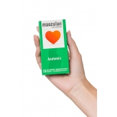 Презервативы анатомической формы Masculan Anatomic - 10 шт. - Masculan - купить с доставкой в Сыктывкаре