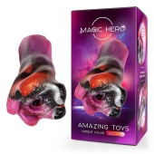 Разноцветный фантазийный мастурбатор - Bior toys - в Сыктывкаре купить с доставкой