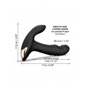 Черный вибромассажер простаты Multi P-Joy с 3 моторами - Dorcel - в Сыктывкаре купить с доставкой