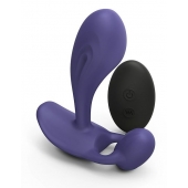 Темно-синий вибромассажер Witty P G Vibrator with Remote Control - Love to Love - в Сыктывкаре купить с доставкой
