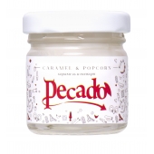 Массажная свеча Caramel   Popcorn - 35 мл. - Pecado - купить с доставкой в Сыктывкаре