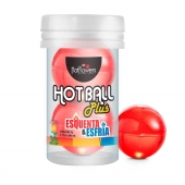 Лубрикант на масляной основе Hot Ball Plus с охлаждающе-разогревающим эффектом (2 шарика по 3 гр.) - HotFlowers - купить с доставкой в Сыктывкаре