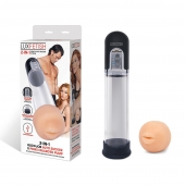 Автоматическая вакуумная помпа-мастурбатор Blowjob Auto Sucker Penis Enlarger Pump - Lux Fetish - в Сыктывкаре купить с доставкой