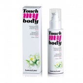 Силиконовый лубрикант 2-в-1 Touch My Body с ароматом моной - 100 мл. - Love to Love - купить с доставкой в Сыктывкаре