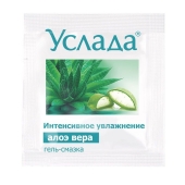 Гель-смазка «Услада с алоэ» - 3 гр. - Биоритм - купить с доставкой в Сыктывкаре