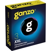 Презервативы увеличенного размера Ganzo XXL - 3 шт. - Ganzo - купить с доставкой в Сыктывкаре