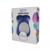 Синее эрекционное виброкольцо Nutty - Adrien Lastic - в Сыктывкаре купить с доставкой