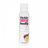 Массажная хрустящая пенка Tickle my body с ароматом маракуйи - 150 мл. - Love to Love - купить с доставкой в Сыктывкаре