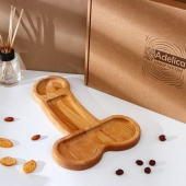 Деревянное блюдо для подачи в форме члена (32,5 х 20 х 1,7 см) - Сима-Ленд - купить с доставкой в Сыктывкаре