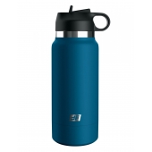Мастурбатор-вагина в синей колбе F*ck Flask - Pipedream - в Сыктывкаре купить с доставкой