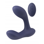 Синий массажер простаты с двумя моторами P-Bliss - Lola Games - в Сыктывкаре купить с доставкой