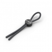 Серое эрекционное лассо на пенис Mr Dorcel - Dorcel - в Сыктывкаре купить с доставкой