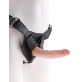 Страпон на виниловых трусиках Strap-on Harness Cock - 17,8 см. - Pipedream - купить с доставкой в Сыктывкаре