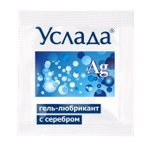 Гель-лубрикант «Услада с серебром» - 3 гр. - Биоритм - купить с доставкой в Сыктывкаре