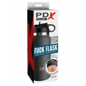 Серый мастурбатор в виде бутылки F*ck Flask - Pipedream - в Сыктывкаре купить с доставкой Серый мастурбатор в виде бутылки F*ck Flask - Pipedream - в Сыктывкаре купить с доставкой