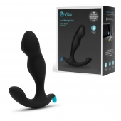 Черный утяжеленный анальный стимулятор Rocker Plug - 12 см. - b-Vibe - в Сыктывкаре купить с доставкой