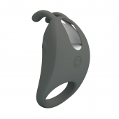 Серое эрекционное кольцо с вибрацией Master Ring - Baile - в Сыктывкаре купить с доставкой