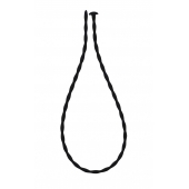 Черный уретральный массажер Glide Extra Small - 30 см. - Lola Games - купить с доставкой в Сыктывкаре