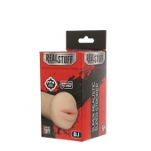 Нежный мастурбатор-ротик REALSTUFF 5INCH MASTURBATOR BJ - Dream Toys - в Сыктывкаре купить с доставкой
