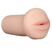 Нежный мастурбатор-ротик REALSTUFF 5INCH MASTURBATOR BJ - Dream Toys - в Сыктывкаре купить с доставкой