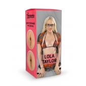 Двусторонний мастурбатор Lola Taylor - 22 см. - ФлешНаш - в Сыктывкаре купить с доставкой