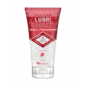 Интимный гель-смазка на водной основе Lubrimax Magic Strawberry - 75 мл. - ИнтелБИО - купить с доставкой в Сыктывкаре