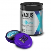 Гладкие презервативы Maxus G spot с двойной спиралью - 15 шт. - Maxus - купить с доставкой в Сыктывкаре