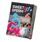 Шипучие таблетки для мужчин Sweet Sperm для изменения вкуса спермы (4 шт. по 0,5 гр.) - Капиталпродукт - купить с доставкой в Сыктывкаре