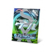 Презерватив Sagami Xtreme Mint с ароматом мяты - 1 шт. - Sagami - купить с доставкой в Сыктывкаре