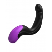 Черно-фиолетовый вибромассажёр простаты Hyper-Pulse P-Spot Massager - Pipedream - в Сыктывкаре купить с доставкой
