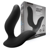 Черный вибромассажер простаты 3,5’’ Curve P-spot Massager - 12 см. - Erokay - в Сыктывкаре купить с доставкой