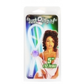 Прозрачное лассо с фиолетовой бусиной SILICONE COCK RING WITH BEAD LAVENDER - NMC - в Сыктывкаре купить с доставкой