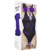 Фиолетовая верёвка для связывания и фиксации Bind Tie - 15,24 м. - Doc Johnson - купить с доставкой в Сыктывкаре