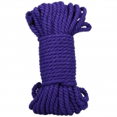 Фиолетовая верёвка для связывания и фиксации Bind Tie - 15,24 м. - Doc Johnson - купить с доставкой в Сыктывкаре