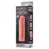 Фаллоудлинитель SUPER HERO Casanova - 18 см. - Lola Games - в Сыктывкаре купить с доставкой