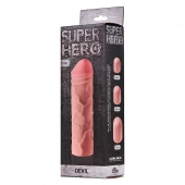 Фаллоудлинитель SUPER HERO Dewil - 17,5 см. - Lola Games - в Сыктывкаре купить с доставкой