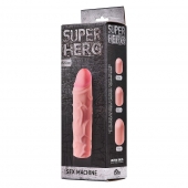 Фаллоудлинитель SUPER HERO Sex Machine - 15,5 см. - Lola Games - в Сыктывкаре купить с доставкой