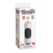 Мастурбатор-вагина Extreme Toyz Mega Grip Vibrating Stroker Mouth - Pipedream - в Сыктывкаре купить с доставкой