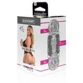 Прозрачный двусторонний мастурбатор Fleshlight Quickshot Mia Malkova - Fleshlight - в Сыктывкаре купить с доставкой