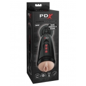 Мастурбатор-вагина с вибрацией Dirty Talk Starter Stroker - Pipedream - в Сыктывкаре купить с доставкой