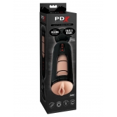 Мастурбатор-вагина с вибрацией Vibrating Mega Milker - Pipedream - в Сыктывкаре купить с доставкой