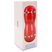 Двусторонний мастурбатор в колбе Cleo - вагина и ротик - Boys of Toys - в Сыктывкаре купить с доставкой