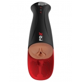 Мастурбатор-вагина в колбе с вибрацией Fuck-O-Matic Pro XL - Pipedream - в Сыктывкаре купить с доставкой