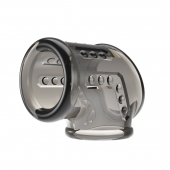 Дымчатая насадка на пенис и мошонку - Baile - в Сыктывкаре купить с доставкой