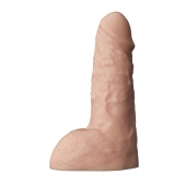 Телесный фаллоудлинитель с мошонкой Cock Next - 19 см. - LOVETOY (А-Полимер) - в Сыктывкаре купить с доставкой