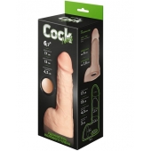 Телесный фаллоудлинитель с мошонкой Cock Next - 17 см. - LOVETOY (А-Полимер) - в Сыктывкаре купить с доставкой