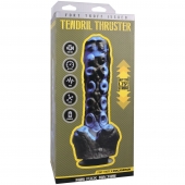 Черно-синяя мини-машина на присоске Tendril Thruster - 21,6 см. - Doc Johnson - купить с доставкой в Сыктывкаре