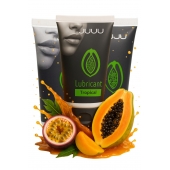 Набор из 3 съедобных лубрикантов JUJU со вкусом тропических фруктов - JuJu - купить с доставкой в Сыктывкаре